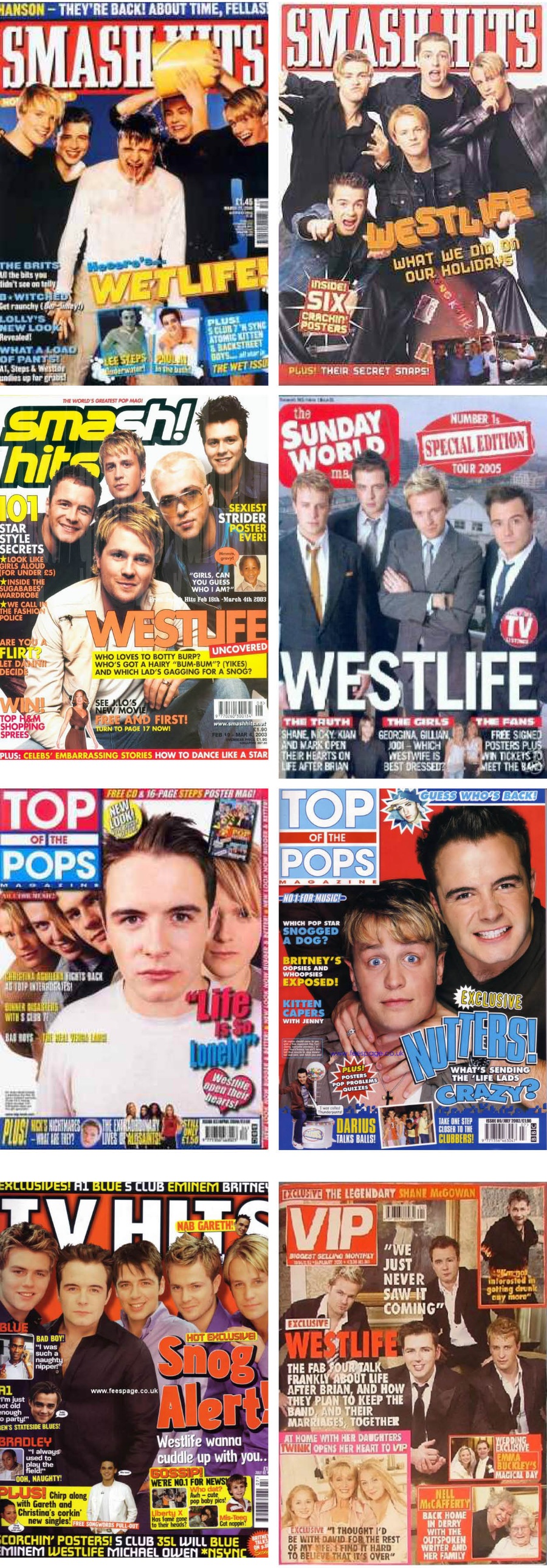 100张西城男孩杂志封面 你见过和没见过的都在这儿