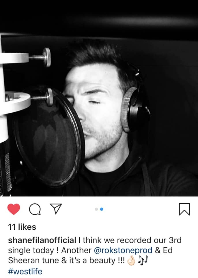 Westlife回归三单开始制作！