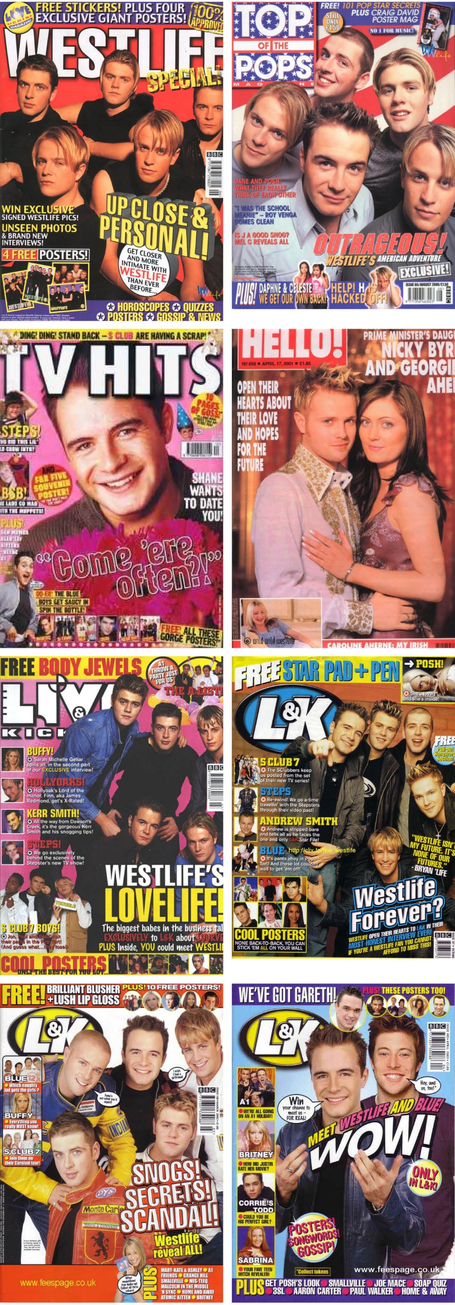 100张西城男孩杂志封面 你见过和没见过的都在这儿