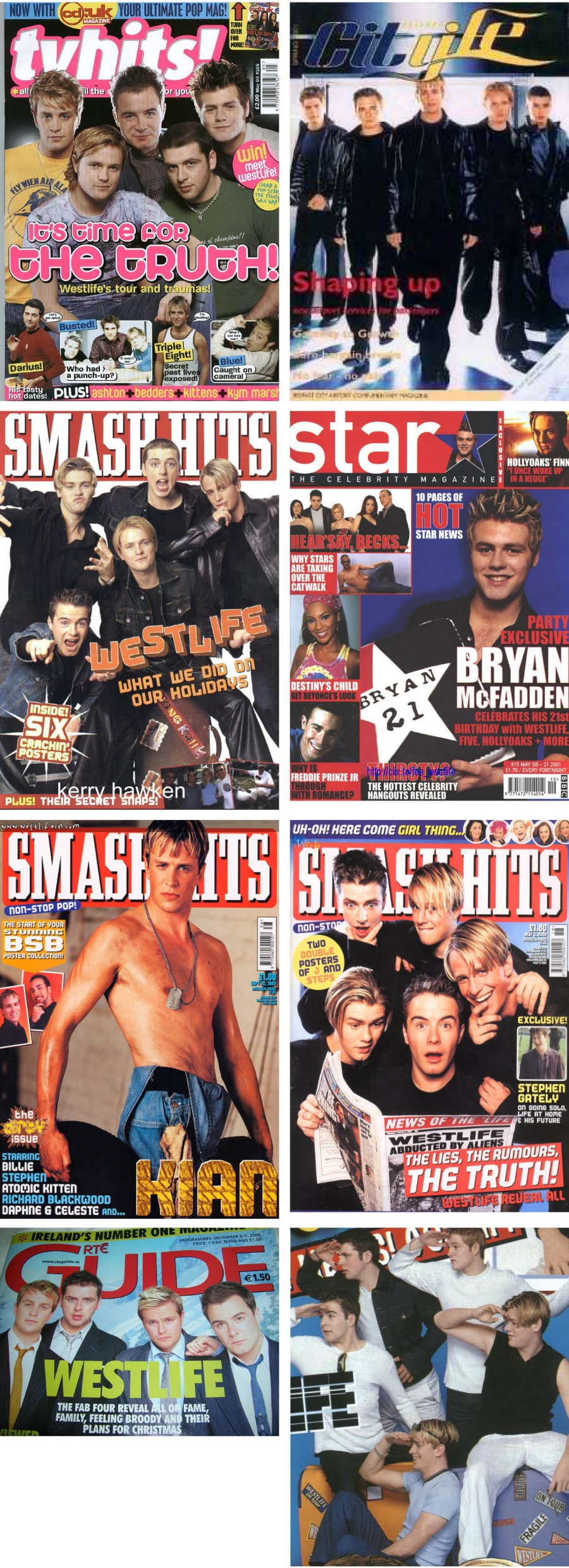 100张西城男孩杂志封面 你见过和没见过的都在这儿