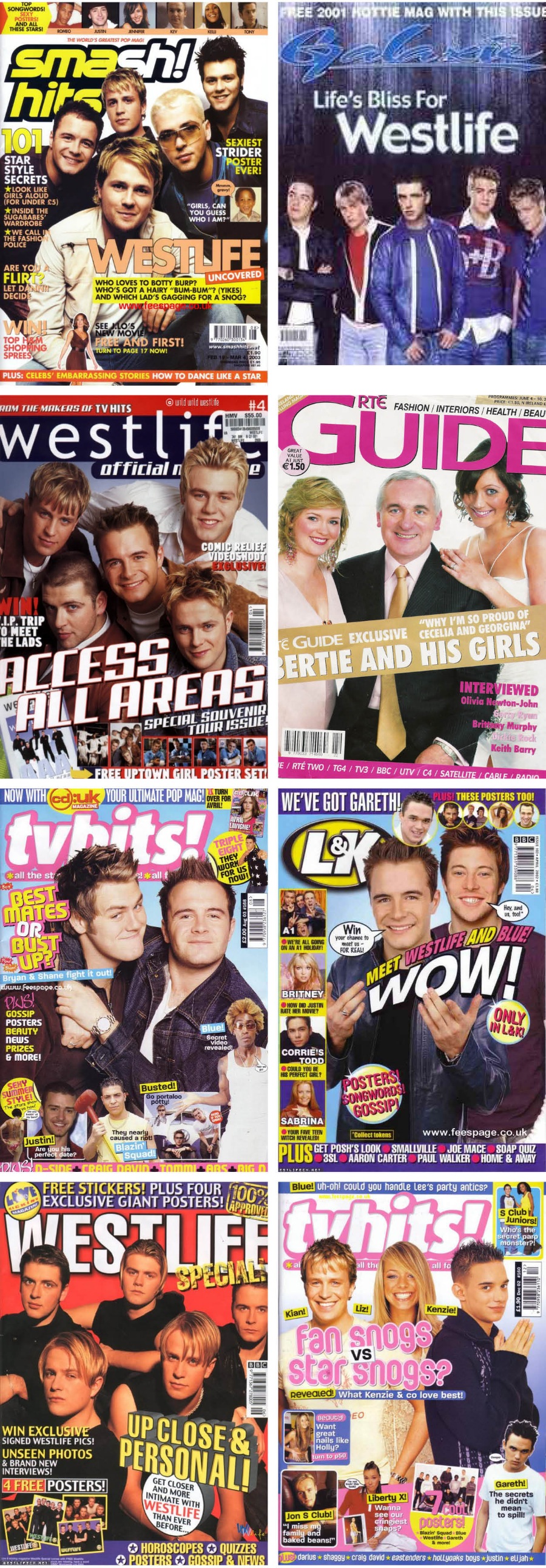 100张西城男孩杂志封面 你见过和没见过的都在这儿