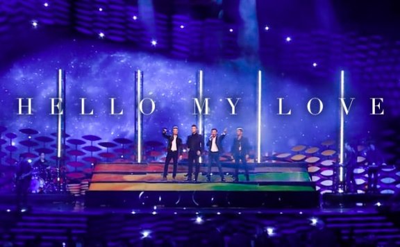 Westlife做客NTA表演Hello My Love轰动全场