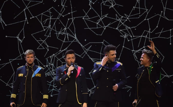 西城男孩20周年巡演首场贝尔法斯特站组图