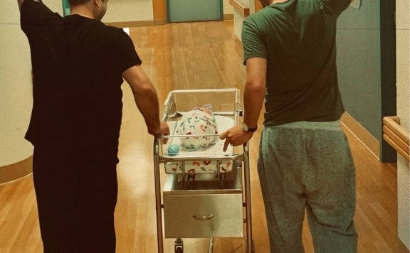 Mark喜迎“国庆宝宝”